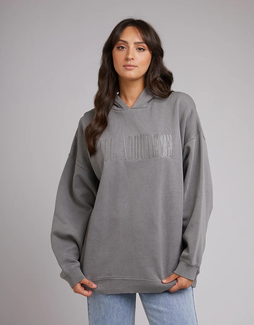 All About Eve Old Favourite Hoody - Charcoal