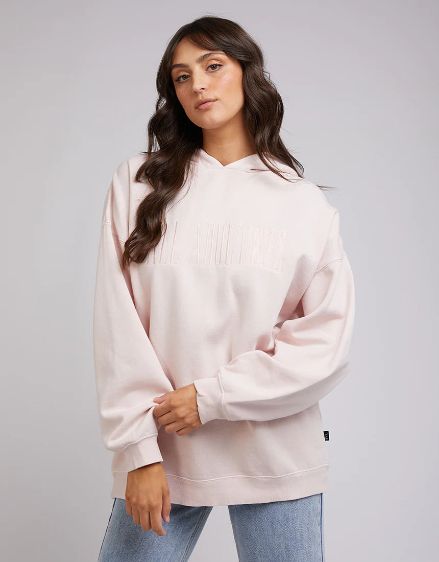 All About Eve Old Favourite Hoody - Pale Pink