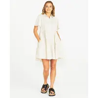 Sass Odell Dress - Natural Stripe