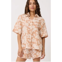 Cartel & Willow Tully Shirt - Floral Sand