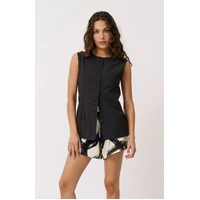 Cartel & Willow Eliott Vest - Black