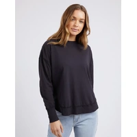 Foxwood Farrah Long Sleeve Top - Black