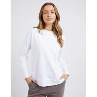 Foxwood Farrah Long Sleeve Top - White