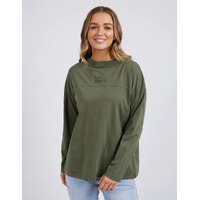 Foxwood Hold Up L/S Top - Thyme