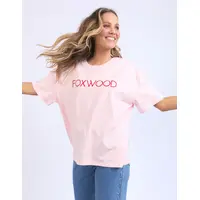 Foxwood Simplified Tee - Pale Pink