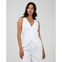 Silent Theory Willa Vest - White