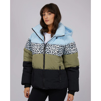 All About Eve Blizzard Panel Puffer - Black
