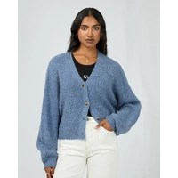 All About Eve Selena Knit Cardi - Blue