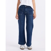 Italian Satr Bobbi 7/8th Jean - Denim