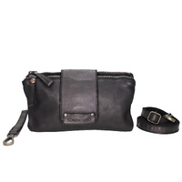 Kompanero Jonah Crossbody Bag - Black