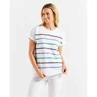 Betty Basics Sunny Tee - Ocean Waves