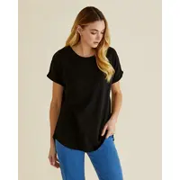 Betty Basics Hailey S/S Tee - Black