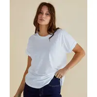 Betty Basics Hailey S/S Tee - White