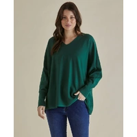 Betty Basics Destiny Knit Jumper - Green