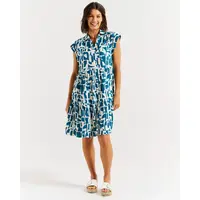 Betty Basics Zurich Dress - Geo Print