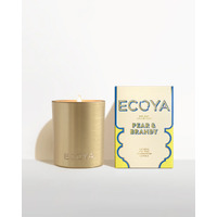 Ecoya Limited Edition Holiday Collection Candle - Pear & Brandy