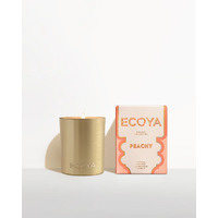 Ecoya Limited Edition Holiday Collection Mini Goldie Candle - Peachy