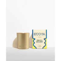 Ecoya Limited Edition Holiday Collection Mini Goldie Candle - Pear & Brandy