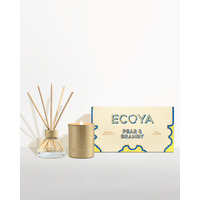 Ecoya Limited Edition Holiday Collection Mini Gift Set - Pear & Brandy