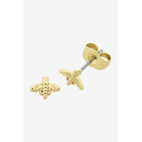 Liberte Petite Bee Earrings - Gold