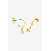 Liberte Gigi Huggie Earrings - Gold