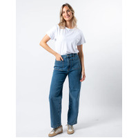 Stella+Gemma Kendall Cropped Jean - Deep Blue