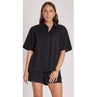 Feather + Noise Arlo Denim Shirt - Black