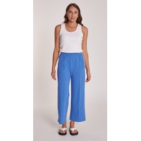 Feather + Noise Noah Cropped Pant - Blue Stripe