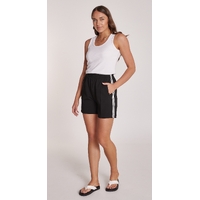 Feather + Noise Noah Short - Black Stripe