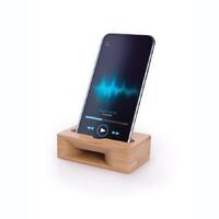 Is Gift Bamboo Phone Holder & Amplifier