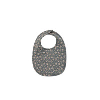 Jamie Kay Organic Cotton Bib - Rosalie Floral Lava