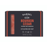 Gentlemen's Hardware Barrel & Oak Exfoliating Bar Soap - Bourbon Cedar