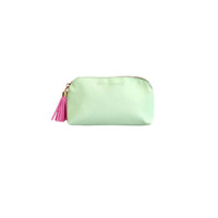 Mindful Marlo Pouch Makeup Bag - Mint/Berry