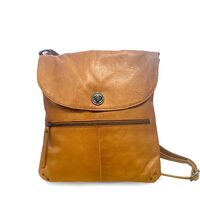 Rugged Hide Bianca Crossbody Bag - Tan