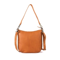 Rugged Hide Chicago Crossbody Bag - Tan