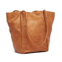 Rugged Hide Sabina Leather Shoulder Bag - Tan