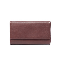 Rugged Hide Erin Leather Wallet - Brown