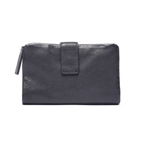 Rugged Hide Marion Wallet - Black