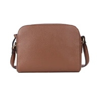 Rugged Hide Milan Crossbody Bag - Dark Brown