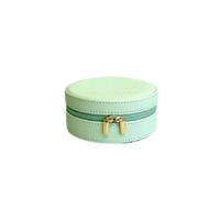 Mindful Marlo Round Jewellery Case - Mint