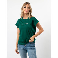 Stella+Gemma Cuff Sleeve T-Shirt - Pine