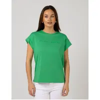 Stella+Gemma Cuff Sleeve T-Shirt - Green