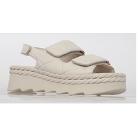 Alfie & Evie Situation W Leather Sandal - Cream