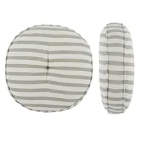 Coast to Coast Montauk Round Cotton Cushion 40cm - Sage