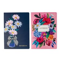 Diesel & Dutch Set of 2 Notebooks - Wildflowers