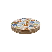 Assemble Billlie S/4 Round Cork Coasters 10cm