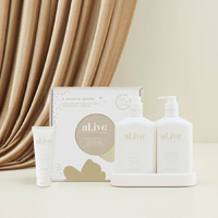 al.ive Wash & Lotion Duo + Hand Cream - Mango & Lychee