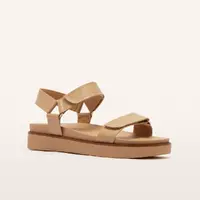 Frankie 4 Zane Sandal - Camel Grain