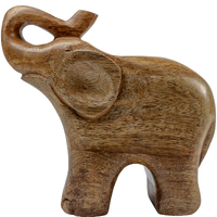 NF Living Mango Wood Elephant - Natural