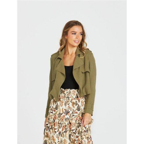 Sass Sawyer Jacket - Khaki